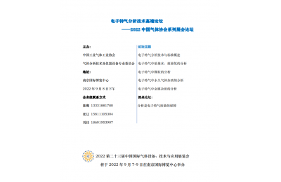 电子特气分析技术高端论坛