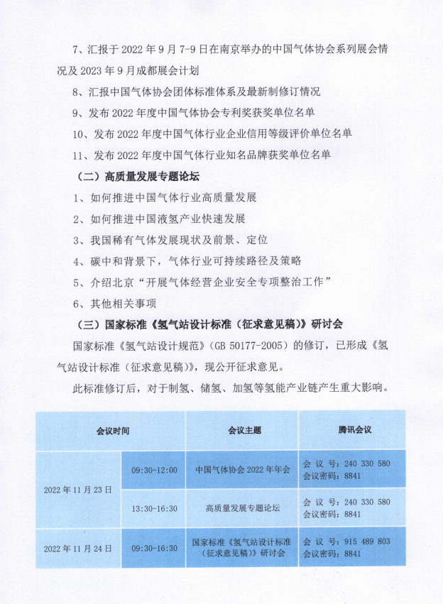 中国气体协会第三十二次会员大会暨2022年年会网络会议通知(图2)